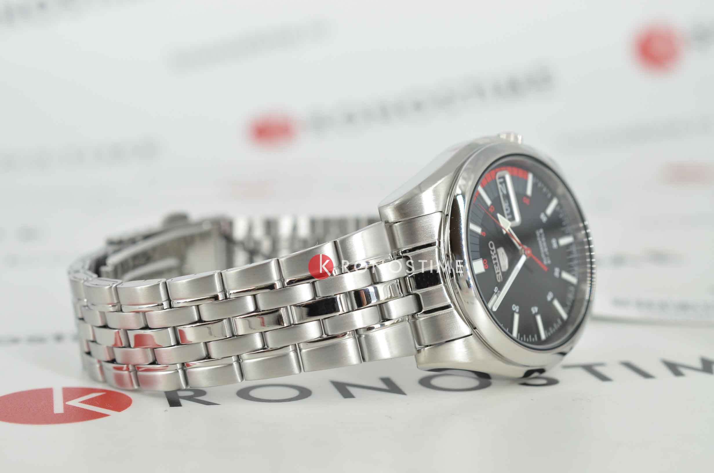 Оригинальные часы Seiko Seiko Seiko 5 SNK375J1 механические калибр механизма  общий вид